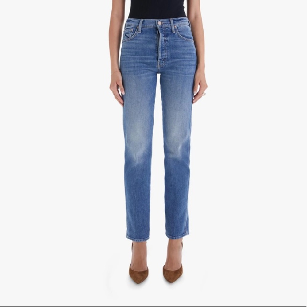 MOTHER High Waisted Double Hiker Skimp in “Love Bomb,” size 28, great condition!